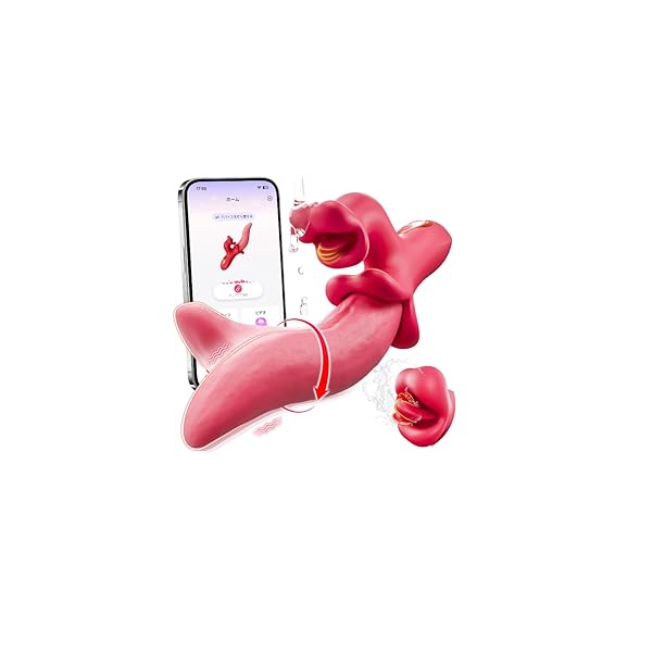 バイブ ディルド 女性用 【挿入できる舌】 大人のおもちゃ女性用 アダルトグッズ 中イキ 【遠隔絶頂+舌スイング+…
