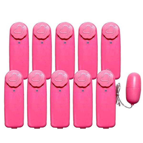 [米印] 電池式 ピンクローター 女性用 バイブレーター マッサージ ハンディーマッサージャー ツボ押し コンパク…