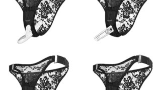 ランジェリー – オナホ パンツ バイブ固定 スタンド えろい下着 女性 丸見えまんこ 下着 レディース ハンズフリー オナホール …