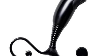 エネマグラコバンザメ（正規品）男性用 刺激強め ディルド アナルプラグ 非電動はドライオーガズム専用 黒 非電動【…