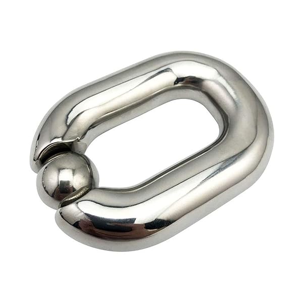 ペニスリング ヘビー デューティ スチール マグネット 吸着 ボンテージ 拘束リング 重量ベアリングト ボール ス…