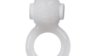 電動ペニスリング コックリング 男性用 カップル向け 【取り外し可能バイブ・クリ責め・強力振動】 小型バイブ シリ…