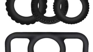 ペニスリング コックリング シリコン 高弾力 ４点セット 巻き込み防止 グランスリング 男性用 人気 ペニス刺激 …