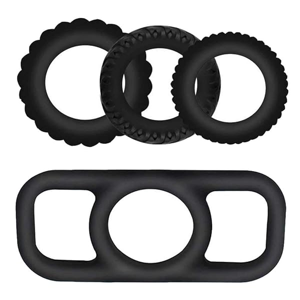 ペニスリング コックリング シリコン 高弾力 ４点セット 巻き込み防止 グランスリング 男性用 人気 ペニス刺激 …