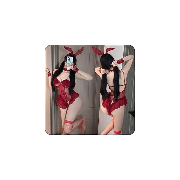 バニーガール レオタード セクシー コスプレ ホワイト シースルー うさぎ うさ耳 背中あき 過激 エッチ エロい…