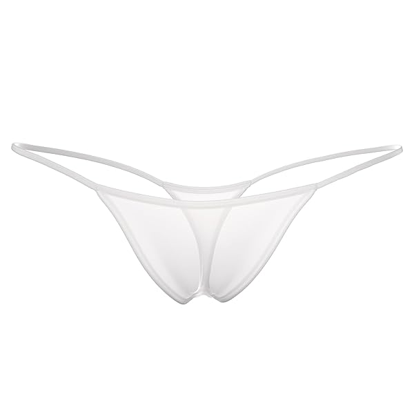 ランジェリー – ハトプラ うすい。-usui- 極細Tバックショーツ (白)