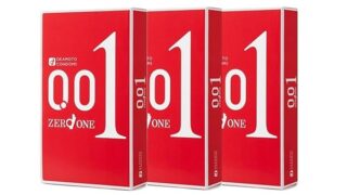 コンドーム – 【まとめ買いセット】オカモトゼロワン0.01ミリ3個×3箱入