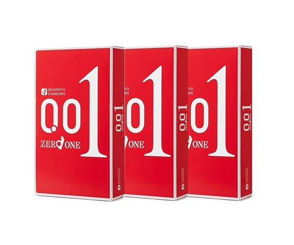 コンドーム – 【まとめ買いセット】オカモトゼロワン0.01ミリ3個×3箱入
