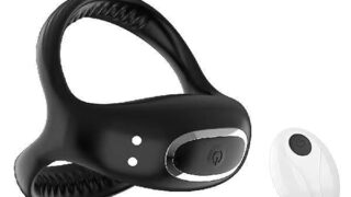 ペニスリング 男性用 バイブ コックリング ワイヤレスリモコン バイブ 男性向け 10種類のダイナミック周波数振動…