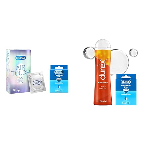 デュレックス (1) コンドーム エアタッチ たっぷりゼリー 10個入 ラテックス製 + 試供品付き【Amazon…