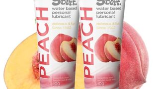 【2本セット】ピーチ味潤滑ゼリー、潤滑 ローション口にしても大丈夫、水溶性ジェル 低刺激、潤滑剤ゼリー、高比率ピー…