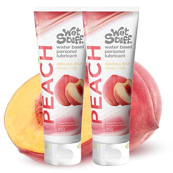 【2本セット】ピーチ味潤滑ゼリー、潤滑 ローション口にしても大丈夫、水溶性ジェル 低刺激、潤滑剤ゼリー、高比率ピー…