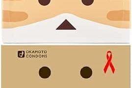 可愛いデザインのコンドーム2箱セット オカモトコンドーム ダンボー ニャンボー はちみつローション1個付セット