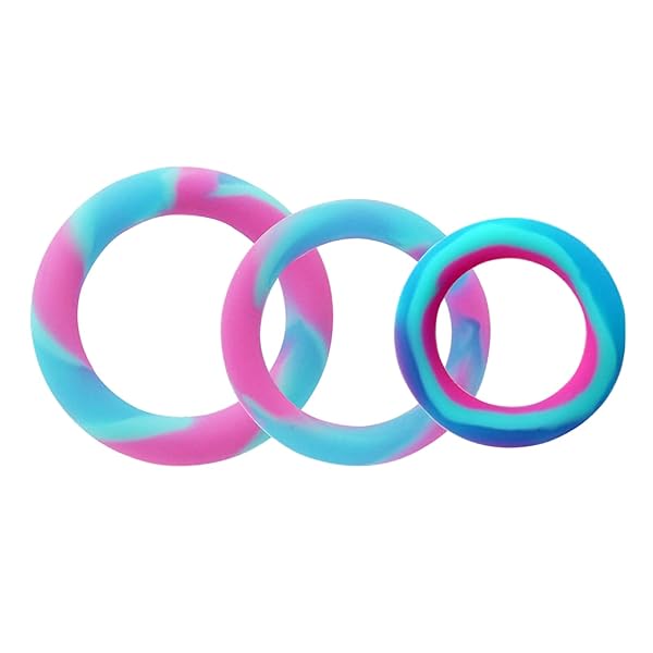 コックリング 3点セット ペニスリング シリコンコックリングおしゃれなカラフル色シリコンリング ペニス大人 の お…