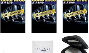 【3個セット】 オカモト スーパー ゴクアツ コンドーム 10個入 + オリジナルコンドームケース + ペペ ロー…