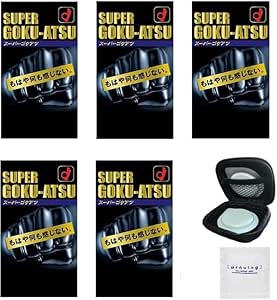 【5個セット】 オカモト スーパー ゴクアツ/コンドーム 10個入 + オリジナルコンドームケース + ペペ ロー…