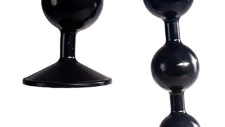 アナルビーズアナルプラグ シリコン製ディルド 吸盤付ぷにぷに6連ビーズディルド 女性用 太いアナルグッズアナル拡張…