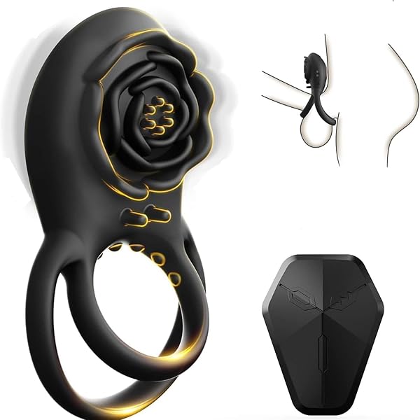 【使いやすさの王様】ペニスリング コックリング アダルトグッズ-カップル向け【8種激振 玉袋 Gスポット 乳首責め…