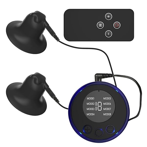 バイブ 乳首ローター 柔らかく吸着 電池式 8種振動モード 乳房乳首攻め 乳首開発 バスト チクニー 男女兼用 2個入り