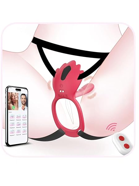 【9種類強力振動モードX 調整可能固定バンド付きXリモコン操作】バイブ 装着型 SMク女性用 ローター smグッズ…