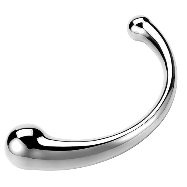 AiFox アナルプラグ ディルド 双頭ディルド アナルビーズ 金属製 ステンレス 挿入 男女兼用 SMグッズ S…