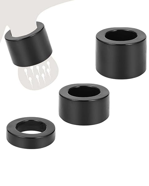 Alipコックリング ペニスリング 柔らかいTPE製ぺニスサック男性用3サイズセット直筒型ペニス リング sex …