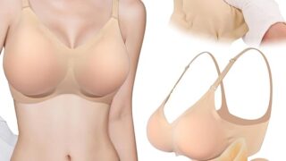 ランジェリー – [CYOMI] シリコンバスト ブラジャーセット 女装バスト シリコンブラ コスプレ 人工乳房 偽乳 乳房切除 偽娘