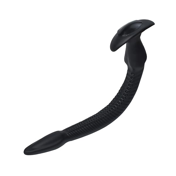 Dekori アナルディルド 初心者 細いうなぎ形ロングディルド 女性用 太い 超長アナルプラグ シリコン柔らかい…