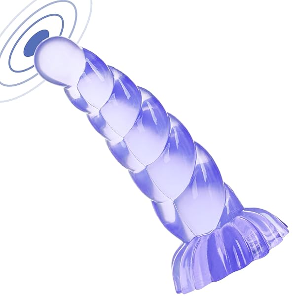 Giftoyou ディルド アナルプラグ 初心者 アナル開発 吸盤付き Gスポット刺激 高弾力 完全防水 男女兼用…