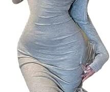 [HARU・SAKURA] セクシー ニットワンピース レディース ボディコン ミニワンピース 着痩せ コスプレ …