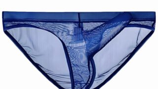 ランジェリー – [Heureux La Joie] 透け感ある セクシー 下着 メンズ シースルー マイクロ メッシュ パンツ 男…