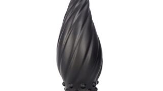 Hitasi ディルド 女性用 極太アナルプラグ柔らかいPVC 螺旋状アナルグッズ アナル拡張 あなるぷらぐ 開発…