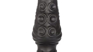 Hitasi アナルプラグアナルディルド 極太サイズ 柔らかい人外ディルド 男性吸盤付き大人の玩具 凹凸ありアナル…