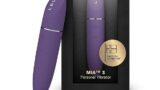 ローター – LELO MIA 3 女性用パーソナルマッサージャー、静音ミニバイブレーター、8つの快感設定と改良されたコンパクト…