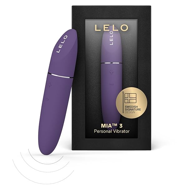 ローター – LELO MIA 3 女性用パーソナルマッサージャー、静音ミニバイブレーター、8つの快感設定と改良されたコンパクト…