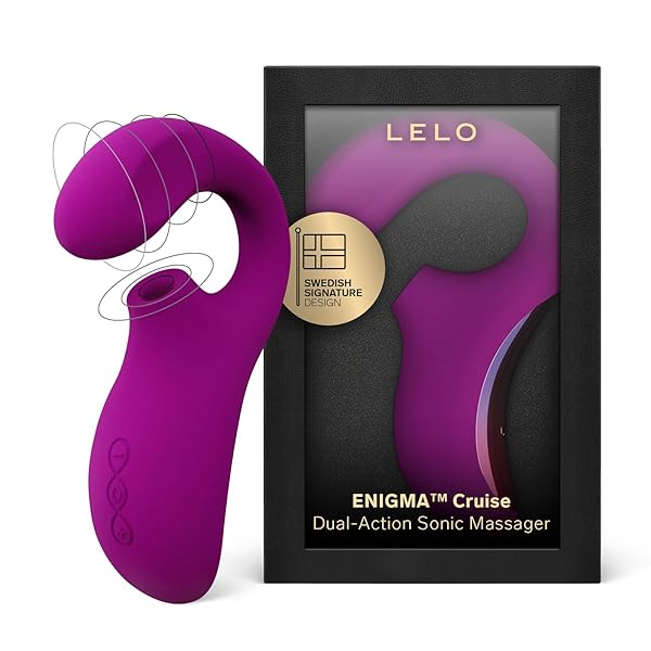 LELO (レロ) エニグマ クルーズ デュアルバイブ 女性用 – 8種類の振動パターンを備えた防水クリトリスバイ…