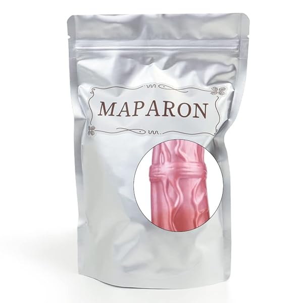 ディルド – MAPARON アナルプラグ 吸盤付き 凹凸あり シリコン ピンク L 8.5cmx35.8cm