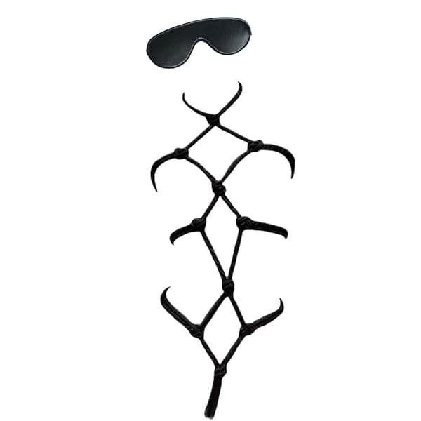 [MORApink] ボンテージ ハーネス 緊縛 拘束具 コスプレ セクシー ロープ 調教 亀甲縛り SM 下着 …