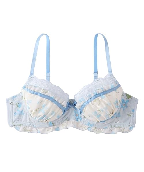 ランジェリー – [ニッセン] MTF プリントシフォンレースMTFブラジャー