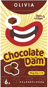 コンドーム – オリヴィア ナチュラルラテックスダム (OLIVIA Natural Latex Dam) チョコレート (Cho…