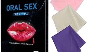 コンドーム – ORAL SEXシート【３枚入り・３種のフレーバー入り】