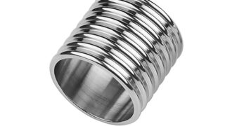 コックリング ステンレス ペニスリング 男性用 アダルト用リング おしゃれなこっくりんぐ 防水 アダルトグッズ S