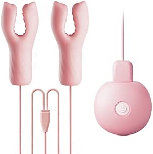 乳首 ローター 乳首クリップ クリトリス責め 乳首責め SM快感 性感帯開発【挟んで、震えて、重みで】 ニップルク…