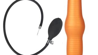 ディルド – アナルプラグ サンラン アナル用拡張 空気注入 インフレート式 SM サンランに適用 アナル調教 アナル拡張