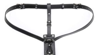 ランジェリー – [SweetPOP] ディルド固定パンツ ペニス穴付き ペニスバンド 固定ベルト 男女兼用 SM 調教 (ブラック…