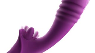 Syrtis Thrilla 欲張りバイブ女性用 中いき 一台五役 5秒で激連イキ【ピストン極烈＋振動狂振＋舌舐め…