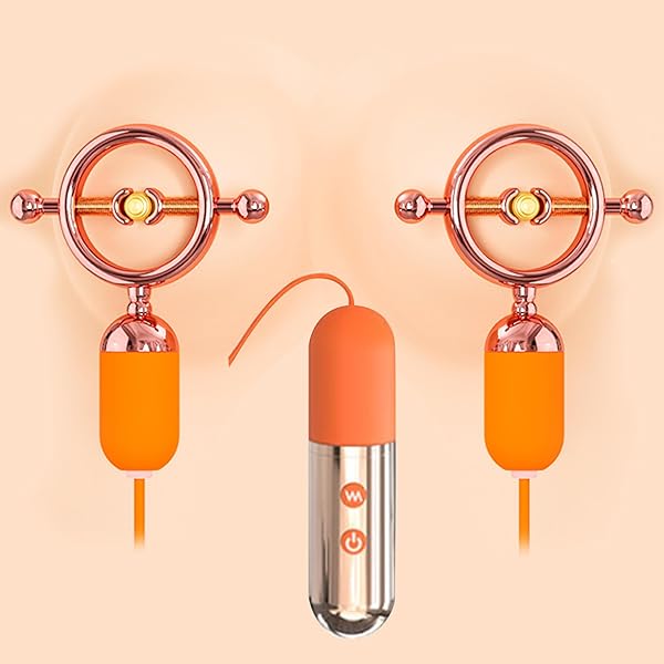 バイブ 乳首ローター 夾乳強震 強力モーター ルリングのデザイン 振動パターン 無線操縦 真空負圧 薄く密着し U…