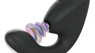 Womanizer Next Duo ラビットバイブ 女性用 | 14段階バイブレーション＆吸引 10パターン |…