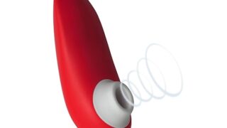 バイブ – 【Womanizer Starlet II】ウーマナイザー・スターレット 二 (チェリーレッド) 4種吸引モード …