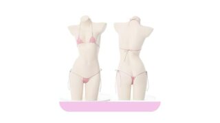 コスプレ – [YANJING] マイクロビキニ レディース セクシー 極小 過激 変態 紐ビキニ 紐パン PUレザー風 Tバッ…